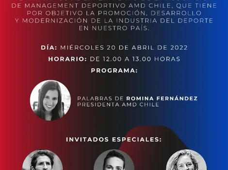 Los profesionales de la industria deportiva nacional lanza su propia plataforma: la Asociación de Management Deportivo de Chile