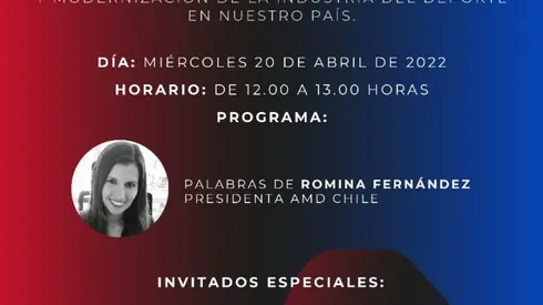 Los profesionales de la industria deportiva nacional lanza su propia plataforma: la Asociación de Management Deportivo de Chile