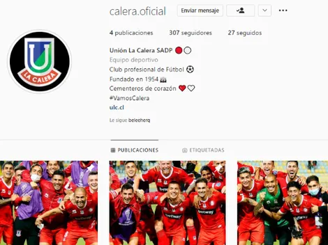 Unión La Calera cambia de cuenta de Instagram