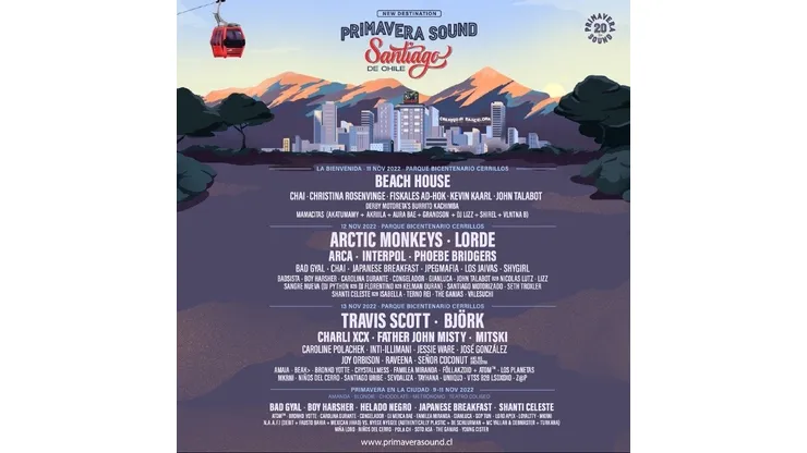 ¿Dónde puedo comprar las entradas para Primavera Sound Santiago?