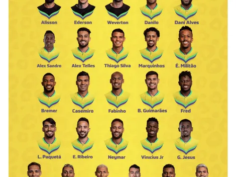 Você abusou: Brasil nomina 9 delanteros al Mundial