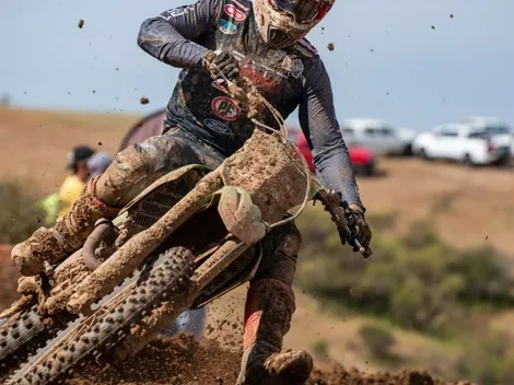 Benja Hererra la rompe en la última fecha del motocross