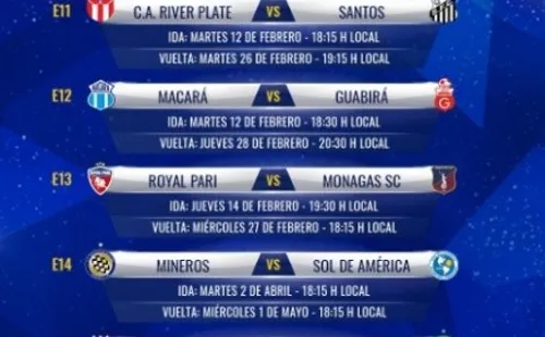 La vuelta entre Unión La Calera y Chapecoenseserá el 19/02