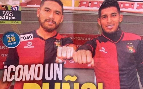 “¡Como un Puño!” titula el diario Depor