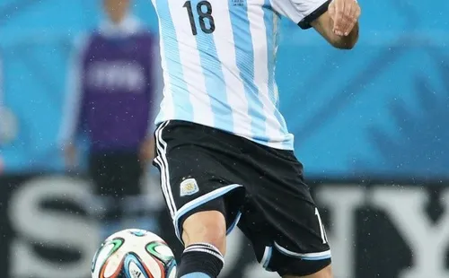 Palacio jugó la final del mundial de Brasil 2014