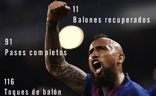 Partido de Vidal ante el Rayo