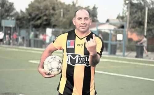 ChiquiChavarríajugando por Ferroviarios de Yumbel(Crónica Chillán)