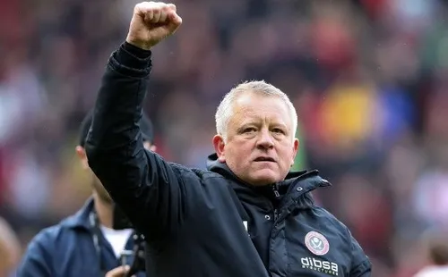 Chris Wilder, DT del Sheffield United