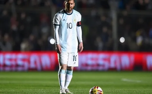 Lionel Messi, máxima figura de Argentina