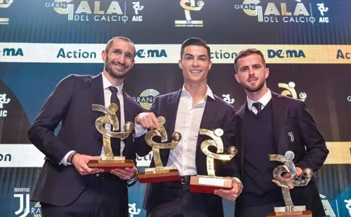 Cracks de la Juventus en el once ideal de la Serie A