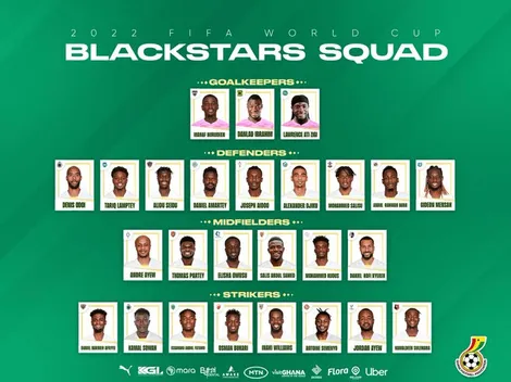 Ghana confirma nómina mundialista con los hijos de Abedí Pelé y dos nacidos en Europa