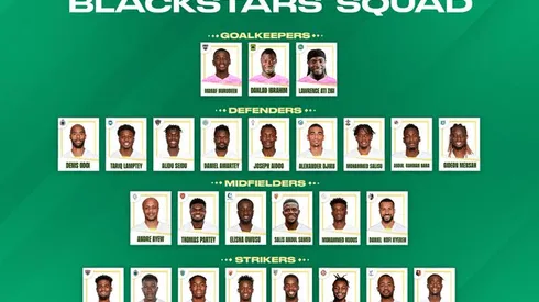 Ghana confirma nómina mundialista con los hijos de Abedí Pelé y dos nacidos en Europa