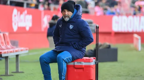 Jorge Sampaoli en su paso por el Sevilla campeón de Europa League.