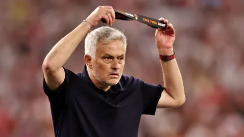 The Special One dejó una imagen para el recuerdo tras perder la final.