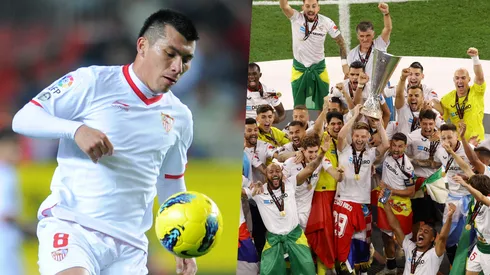 Sevilla ganó tres Europa League al hilo tras la partida de Medel.