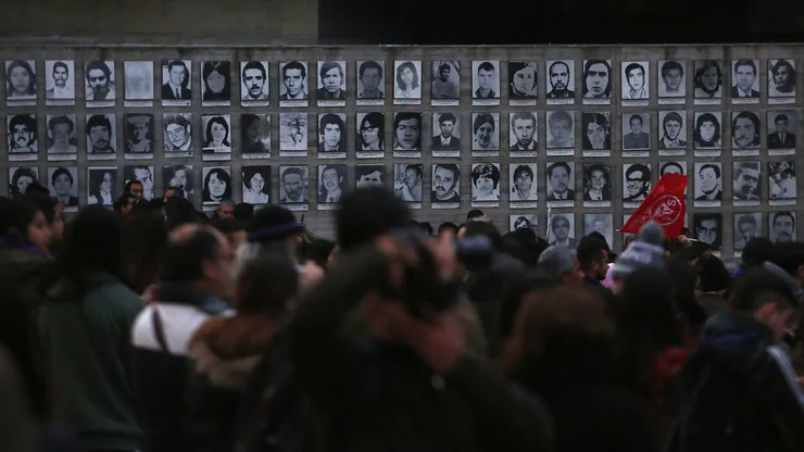 Santiago 30 de agosto 2018 El Museo de la Memoria y los DDHH conmemora el Dia Nacional del Detenido Desaparecido con un homenaje a Sola Sierra, activista de derechos humanos y quien lidero la Agrupacion de Familiares de Detenidos Desaparecidos (AFDD) hasta su fallecimiento en 1999