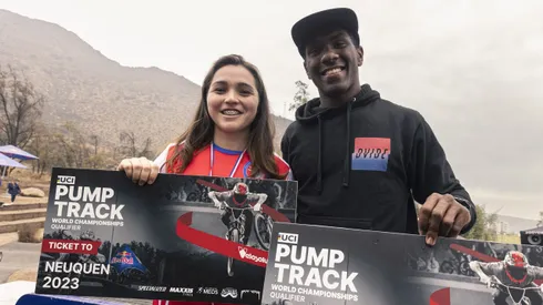 Alec Bob y Renata Urrutia se coronaron como los campeones de Red Bull Pump Track Weekend.