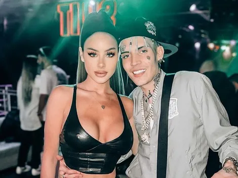 Pareja de Marcianeke se refiere a rumores de quiebre