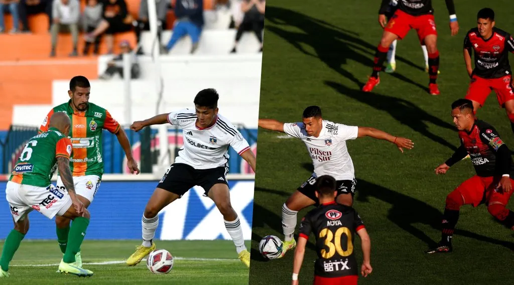 Damián Pizarro e Iván Morales, dos delanteros formados en el Estadio Monumental. | Foto: Photosport
