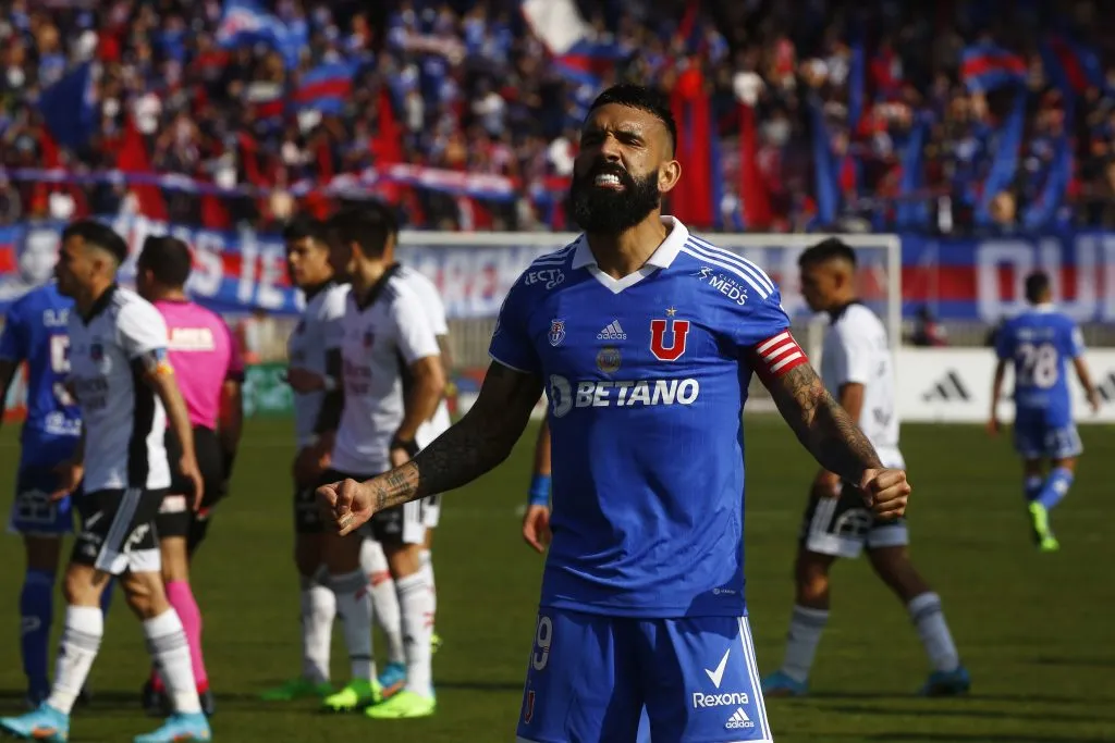 Ronnie Fernández fue criticado por su sequía de goles en la U. Foto: Jonnathan Oyarzun/Photosport