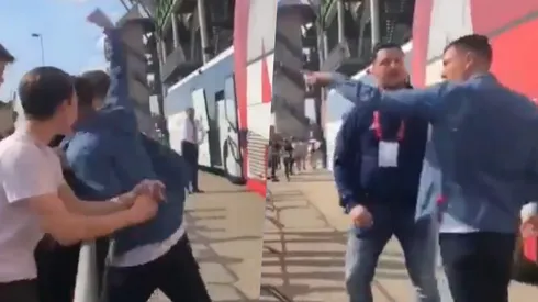 Steven Berghuis le mandó uno ganador a un hincha en Países Bajos.