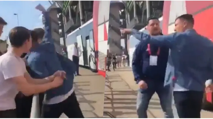 Steven Berghuis le mandó uno ganador a un hincha en Países Bajos.