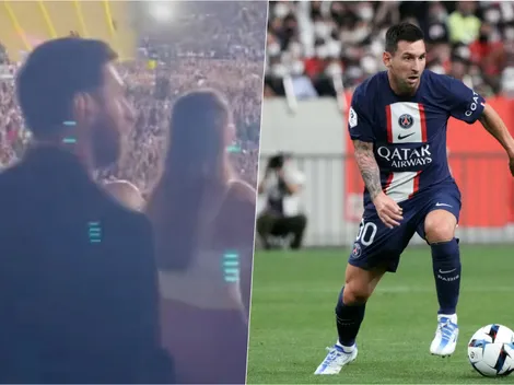 Messi ni ahí con el PSG: se va a concierto en Barcelona
