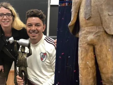 Escultora de la estatua de Gallardo: “Me pidieron que esa parte la exagere”