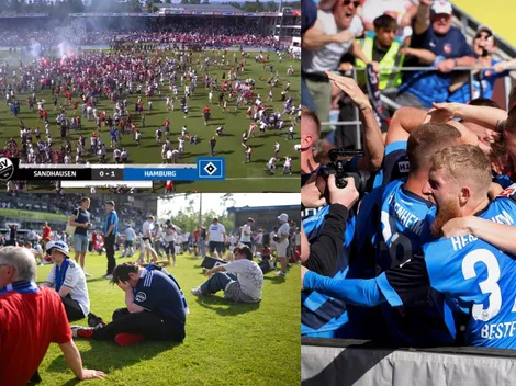 ¡Ridículo! Hinchas del Hamburgo celebran antes de tiempo