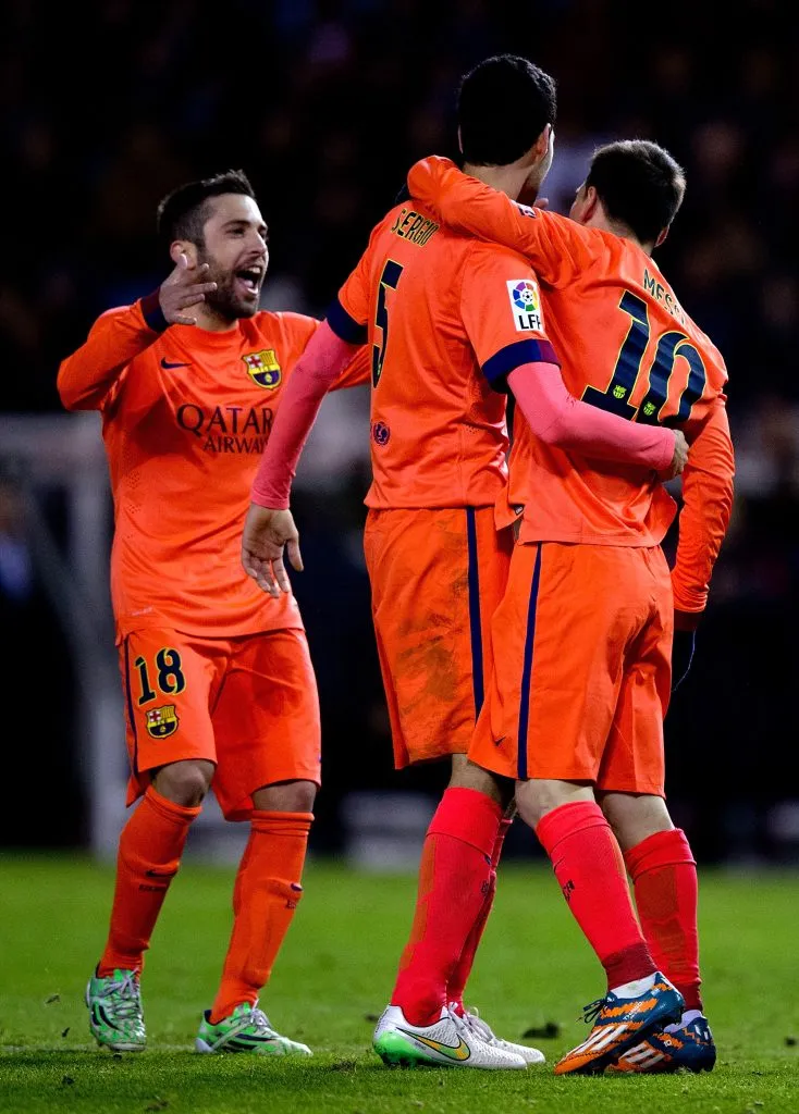 Messi se reencontrará con Busquets y Alba en los actos de despedida de FC Barcelona (Photo by Gonzalo Arroyo Moreno/Getty Images)