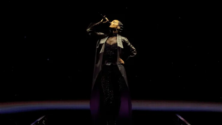 Alicia Keys estuvo a inicios de mayo en Chile.