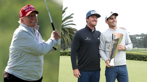 Mito Pereira y Joaquín Niemann jugarán en una cancha propiedad de Donald Trump