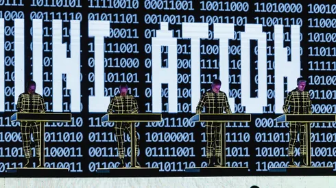 Kraftwerk en Movistar Arena, Chile 2023.