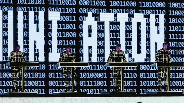 Kraftwerk en Movistar Arena, Chile 2023.