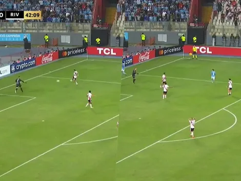 El condoro de Paulo Díaz en el Nacional de Lima ante Cristal