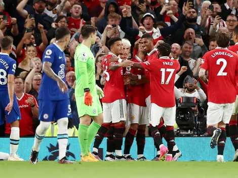 El United golea a Chelsea y clasifica a la Champions League