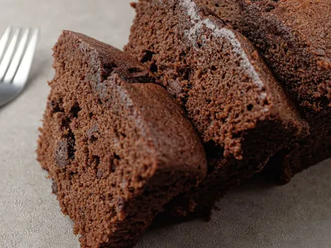 Receta de queque de chocolate