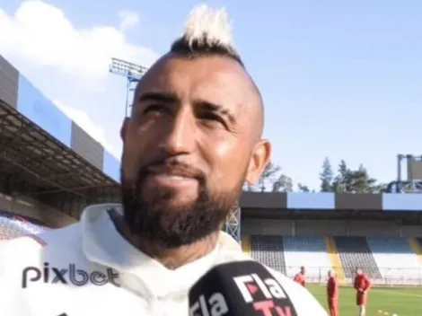 Vidal se emociona: "Cuando vengo a Chile el cariño es inmenso"