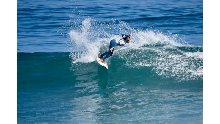 Estela López comenzó con longboard a los 11 meses de vida.