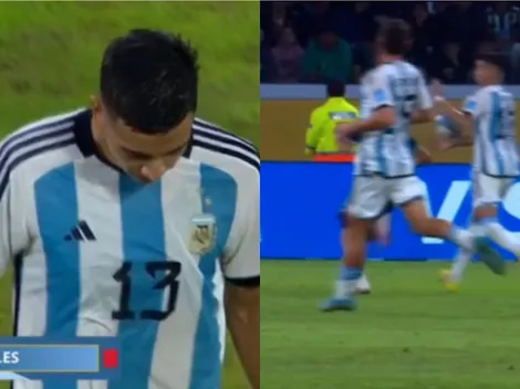 Tomás Avilés es expulsado en su debut en el Mundial Sub 20