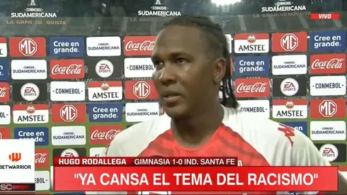 El jugador no ocultó su tristeza tras el encuentro.