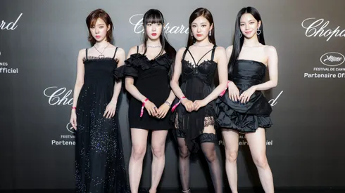 CANNES, FRANCE - MAY 23: Girl group aespa attend the Chopard ART Evening at the Martinez on May 23, 2023 in Cannes, France. (Photo by Pascal Le Segretain/Getty Images for Chopard)