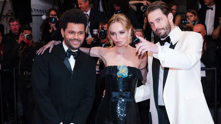 El elenco de The Idol se presentó en el Festival de Cannes