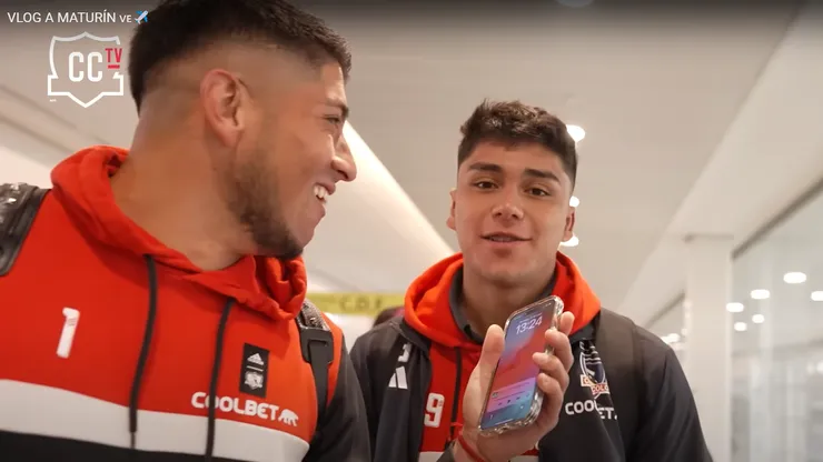 Brayan Cortés hizo de periodista y entrevistó a Damián Pizarro, quien espantó la sequía goleadora que vive en Colo Colo.