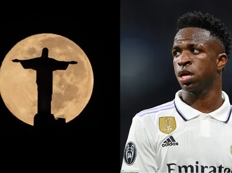 Cristo Redentor se apaga en apoyo de Vinícius