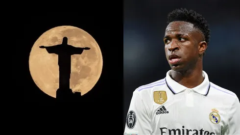 Cristo Redentor apaga sus luces en apoyo a Vinícius Juniur.