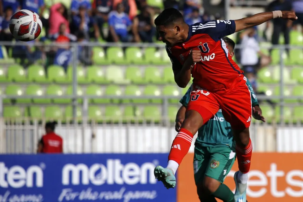 Cristián Palacios quiere seguir en Universidad de Chile. Foto: Andres Pina/Photosport