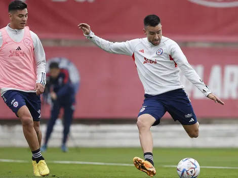 Zaldivia es pura risa en el microciclo de la Roja