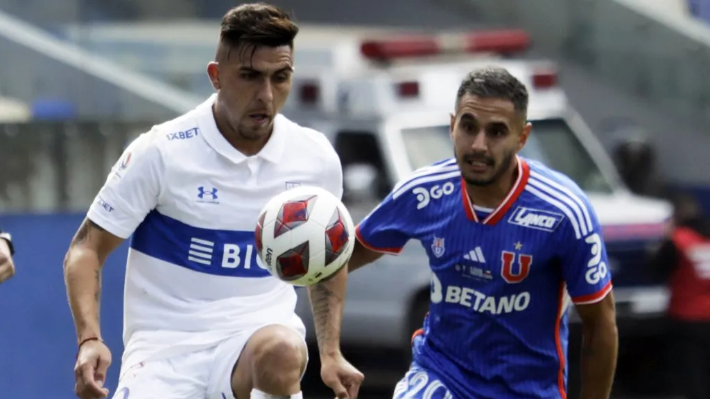 El Clásico Universitario jugará los 60 minutos que restan y que pueden cambiar las cosas en la cima de la tabla. Foto: Photosport.