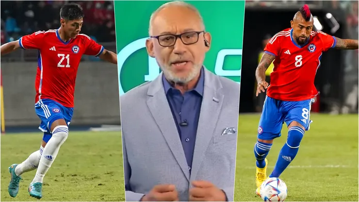 Mauricio Israel volvió a la carga contra Darío Osorio y aprovechó de repasar a Arturo Vidal. Foto: Guille Salazar, RedGol/Círculo Central